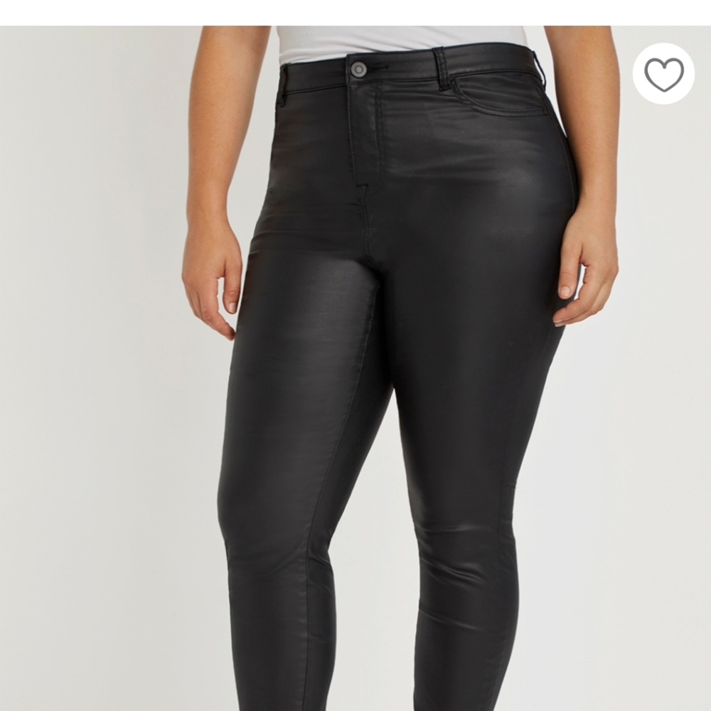 Eloquii Coated Skinny Jean